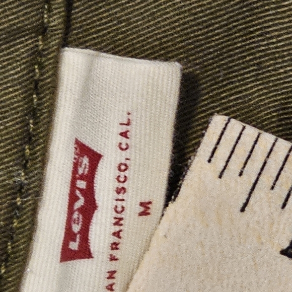 Levi’s Women NWT Medium Olive Green Jumpsuit - Picture 6 of 14